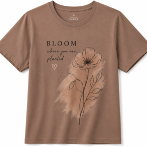 Bloom Printed Cotton T-Shirt