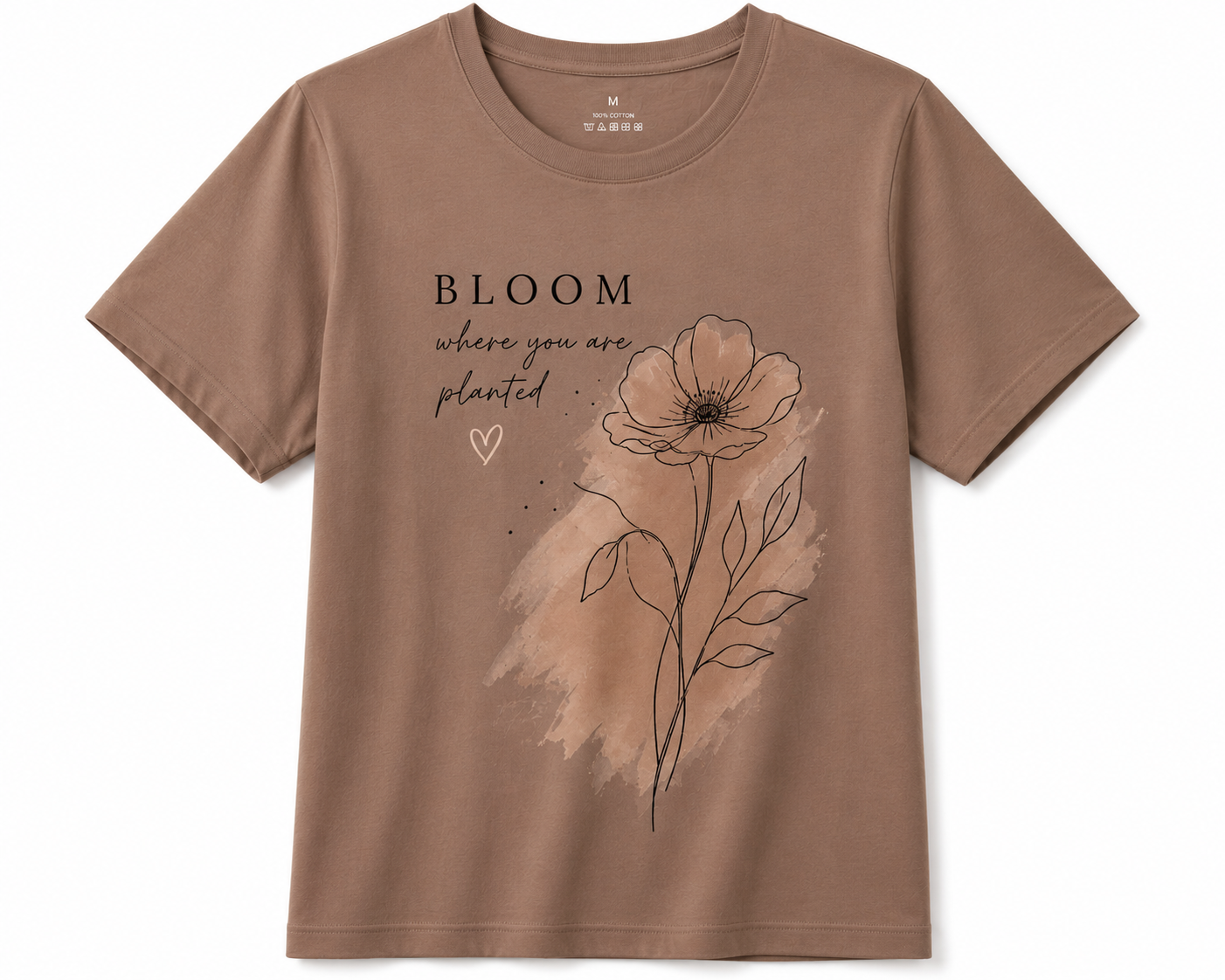 Bloom Printed Cotton T-Shirt